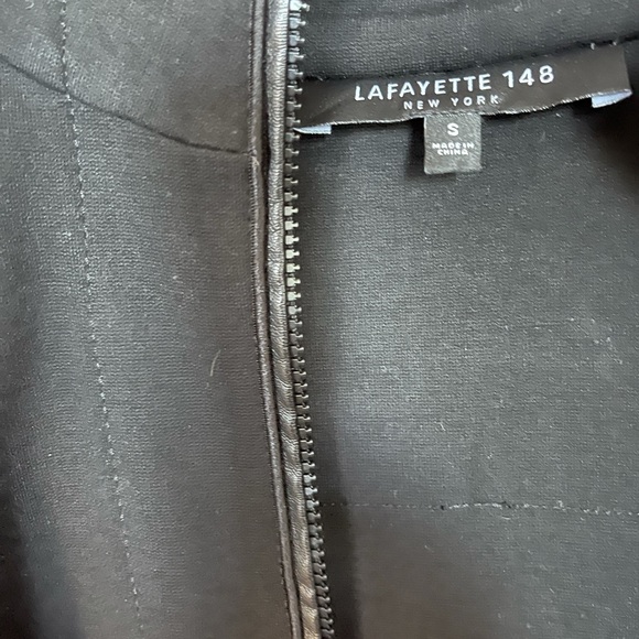 Lafayette 148 Short Sleeve Swing Jacket - Picture 3 of 6